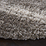 Safavieh Hudson Shag Sgh212B Ivory/Grey Rugs - Safavieh - sgh212b - 7r