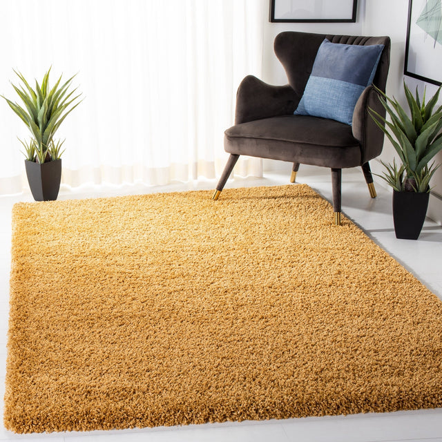 Safavieh Hudson Shag Sgh220D Gold Rug - Safavieh - sgh220d - 2