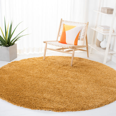 Safavieh Hudson Shag Sgh220D Gold Rug - Safavieh - sgh220d - 7r