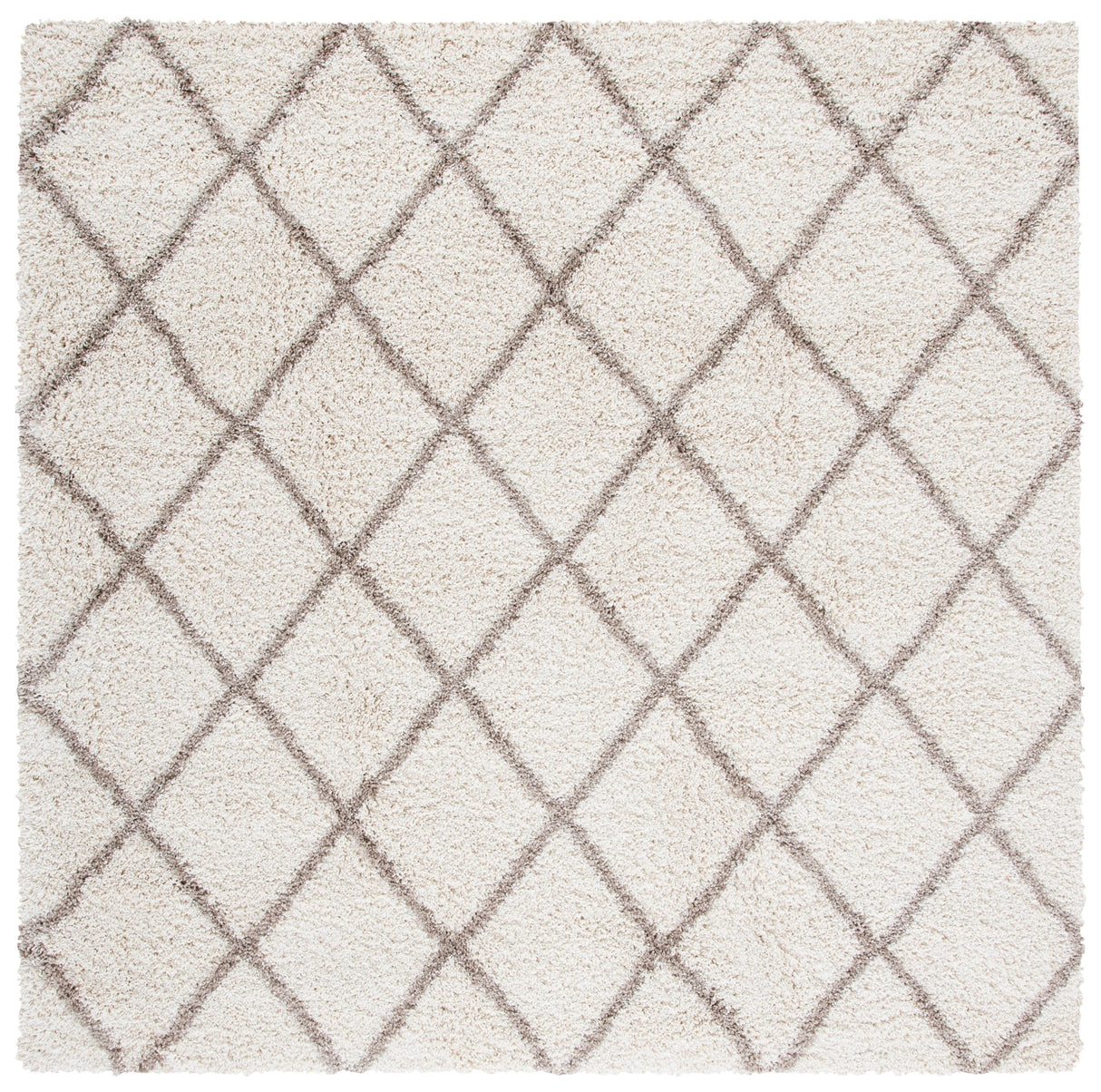 Safavieh Hudson Shag Sgh222A Ivory/Beige Rugs - Safavieh - sgh222a - 7sq