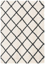 Safavieh Hudson Shag Sgh222C Ivory/Dark Grey Rugs - Safavieh - sgh222c - 4