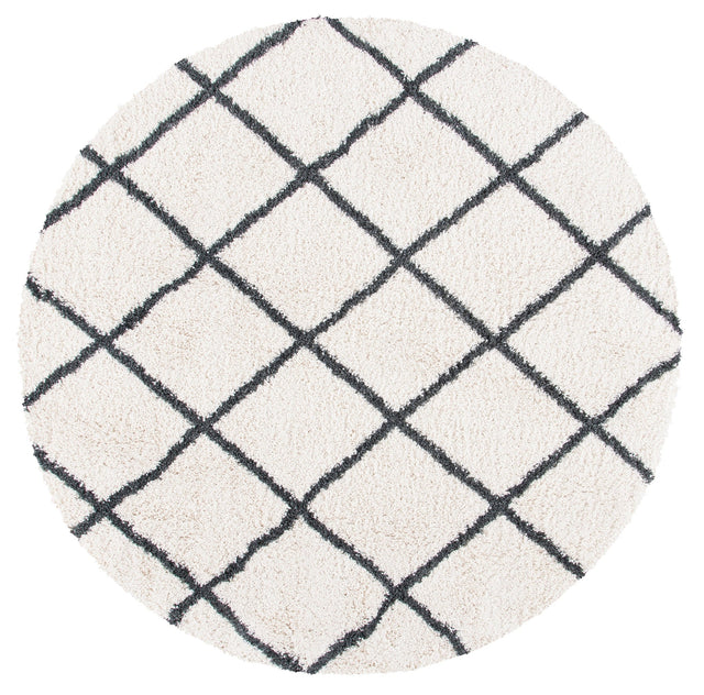Safavieh Hudson Shag Sgh222C Ivory/Dark Grey Rugs - Safavieh - sgh222c - 7r