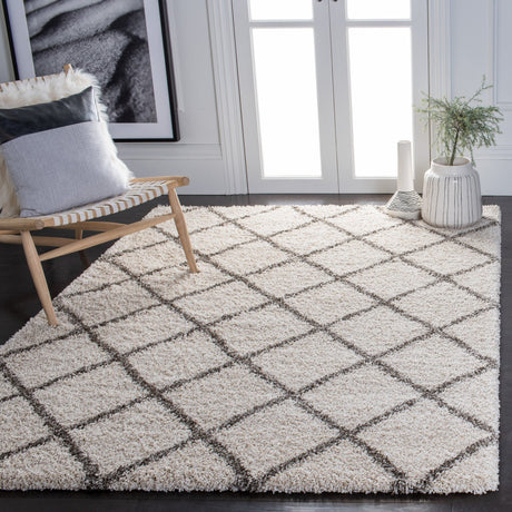 Safavieh Hudson Shag Sgh222D Ivory/Grey Rugs - Safavieh - sgh222d - 4