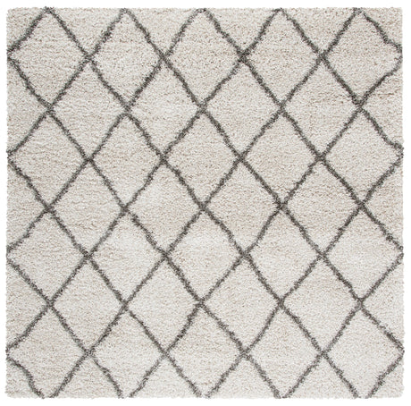 Safavieh Hudson Shag Sgh222D Ivory/Grey Rugs - Safavieh - sgh222d - 7sq