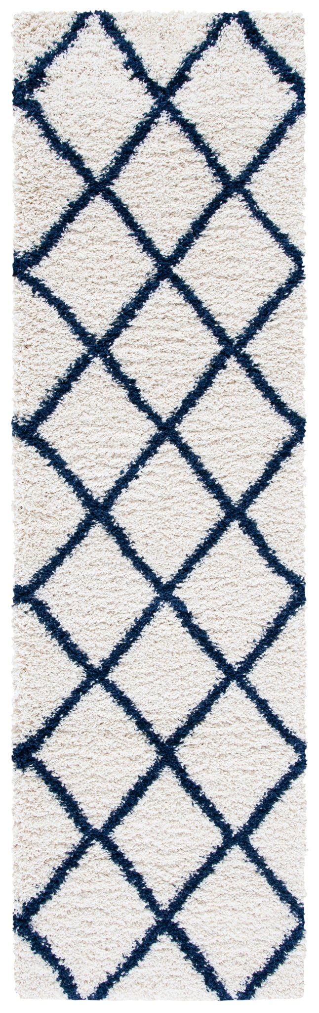 Safavieh Hudson Shag Sgh222E Ivory/Navy Rugs - Safavieh - sgh222e - 28