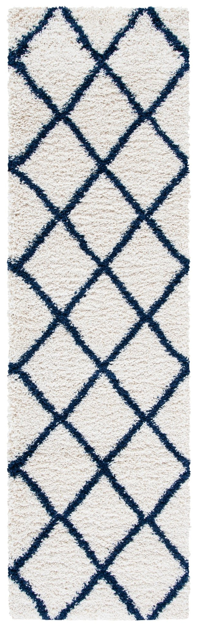 Safavieh Hudson Shag Sgh222E Ivory/Navy Rugs - Safavieh - sgh222e - 28