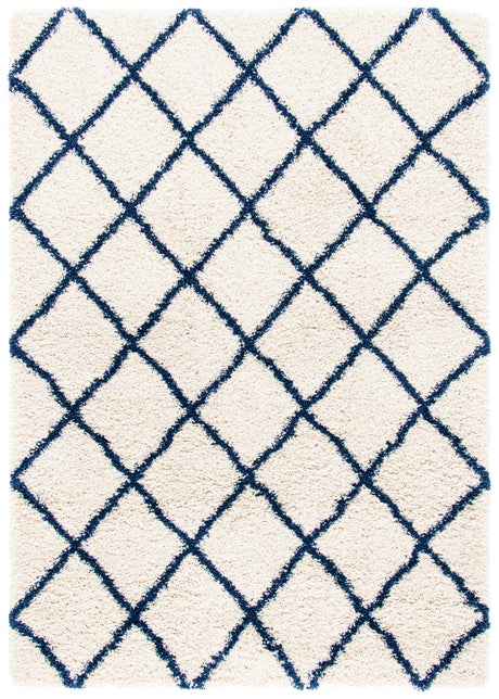 Safavieh Hudson Shag Sgh222E Ivory/Navy Rugs - Safavieh - sgh222e - 4