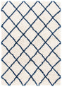 Safavieh Hudson Shag Sgh222E Ivory/Navy Rugs - Safavieh - sgh222e - 4