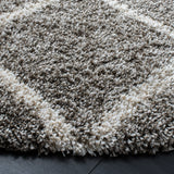 Safavieh Hudson Shag Sgh222F Grey/Ivory Rugs - Safavieh - sgh222f - 7r