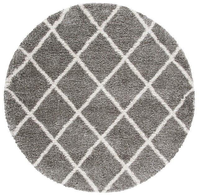 Safavieh Hudson Shag Sgh222F Grey/Ivory Rugs - Safavieh - sgh222f - 7r