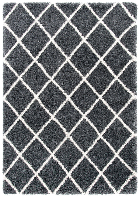 Safavieh Hudson Shag Sgh222G Dark Grey/Ivory Rugs - Safavieh - sgh222g - 4