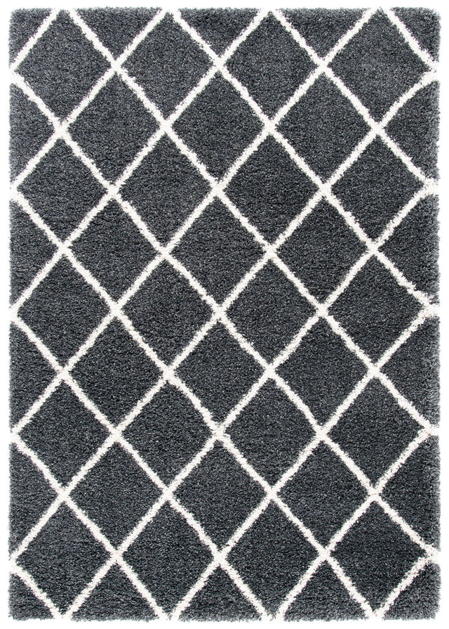 Safavieh Hudson Shag Sgh222G Dark Grey/Ivory Rugs - Safavieh - sgh222g - 4