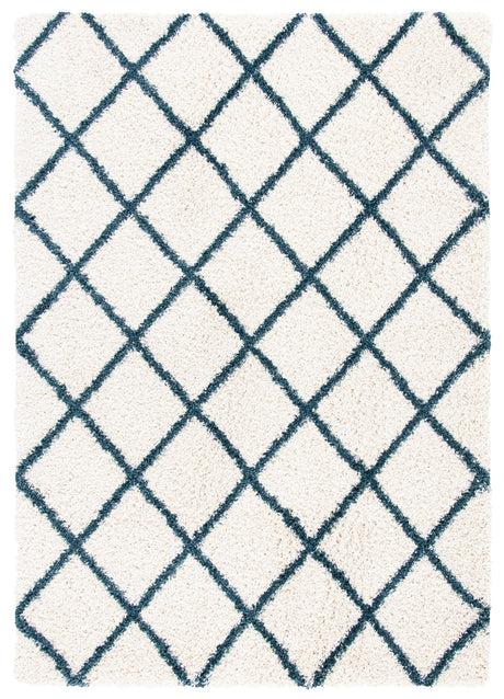 Safavieh Hudson Shag Sgh222J Ivory/Slate Blue Rugs - Safavieh - sgh222j - 4