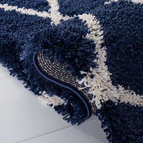 Safavieh Hudson Shag Sgh222N Navy/Ivory Rugs - Safavieh - sgh222n - 7r