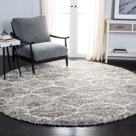 Safavieh Hudson Shag Sgh265F Grey/Ivory Rugs - Safavieh - sgh265f - 7r