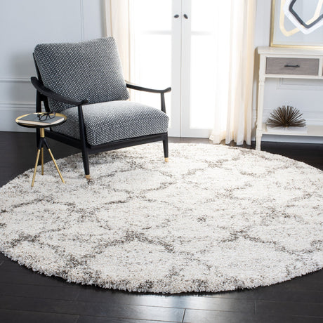 Safavieh Hudson Shag Sgh269A Ivory/Grey Rugs - Safavieh - sgh269a - 7r