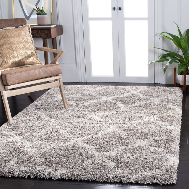 Safavieh Hudson Shag Sgh269F Grey/Ivory Rugs - Safavieh - sgh269f - 4