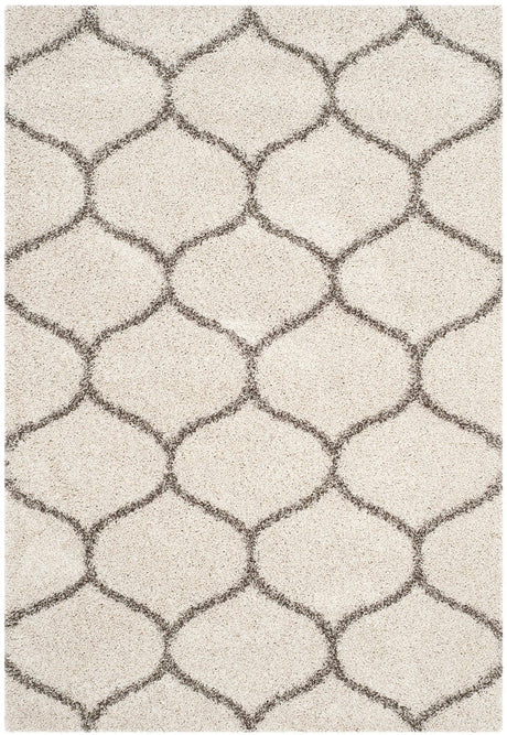 Safavieh Hudson Shag Sgh280A Ivory/Grey Rug - Safavieh - sgh280a - 2