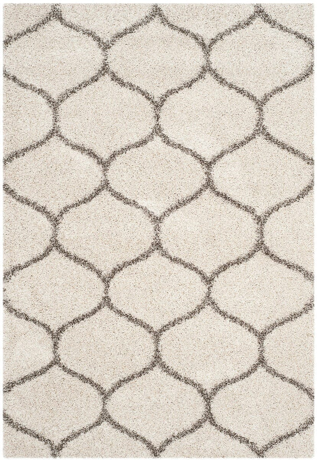 Safavieh Hudson Shag Sgh280A Ivory/Grey Rug - Safavieh - sgh280a - 2