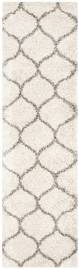 Safavieh Hudson Shag Sgh280A Ivory/Grey Rug - Safavieh - sgh280a - 24