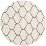 Safavieh Hudson Shag Sgh280A Ivory/Grey Rug - Safavieh - sgh280a - 3r