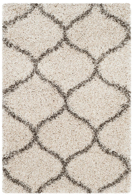 Safavieh Hudson Shag Sgh280A Ivory/Grey Rug - Safavieh - sgh280a - 7r