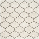 Safavieh Hudson Shag Sgh280A Ivory/Grey Rug - Safavieh - sgh280a - 7sq