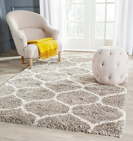 Safavieh Hudson Shag Sgh280B Grey/Ivory Rug - Safavieh - sgh280b - 2