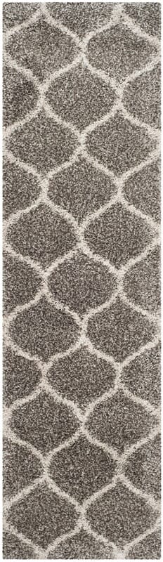 Safavieh Hudson Shag Sgh280B Grey/Ivory Rug - Safavieh - sgh280b - 214