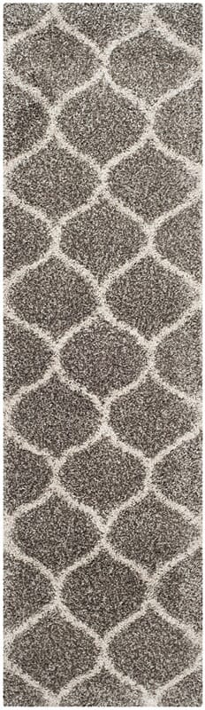 Safavieh Hudson Shag Sgh280B Grey/Ivory Rug - Safavieh - sgh280b - 24