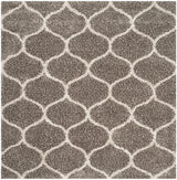 Safavieh Hudson Shag Sgh280B Grey/Ivory Rug - Safavieh - sgh280b - 3sq