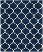 Safavieh Hudson Shag Sgh280C Navy/Ivory Rug - Safavieh - sgh280c - 2