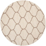 Safavieh Hudson Shag Sgh280D Ivory/Beige Rug - Safavieh - sgh280d - 3r