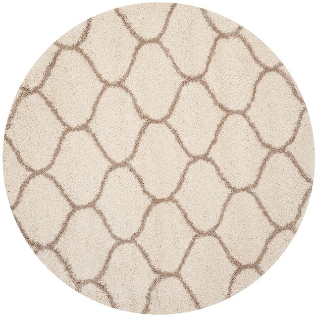 Safavieh Hudson Shag Sgh280D Ivory/Beige Rug - Safavieh - sgh280d - 3r