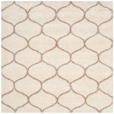 Safavieh Hudson Shag Sgh280D Ivory/Beige Rug - Safavieh - sgh280d - 7sq