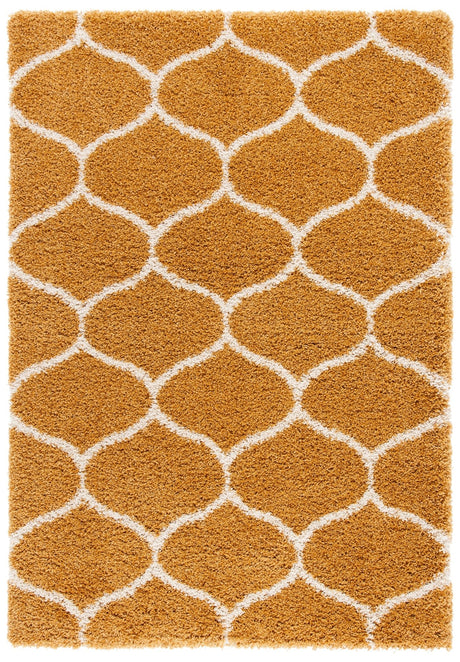 Safavieh Hudson Shag Sgh280E Gold/Ivory Rugs - Safavieh - sgh280e - 4