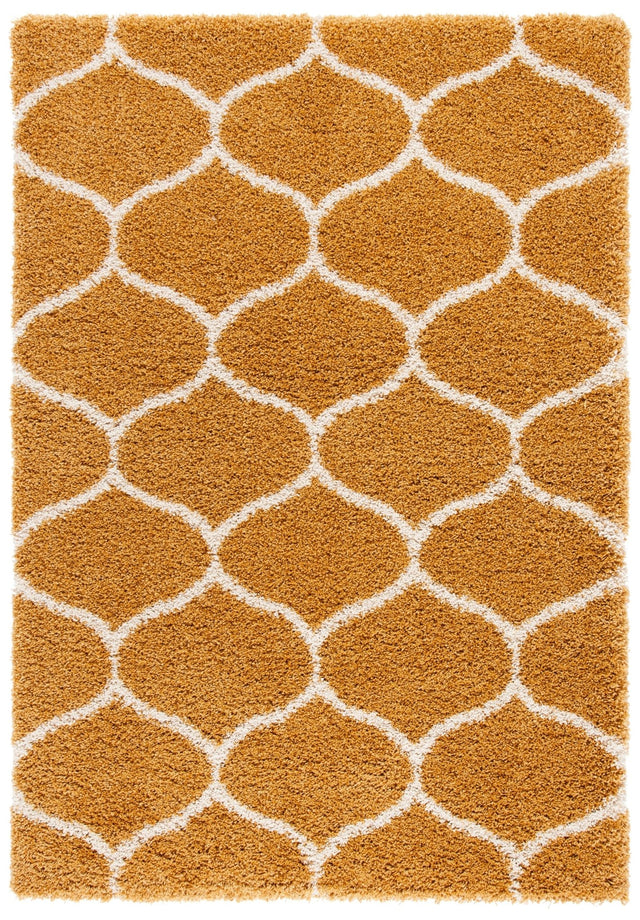 Safavieh Hudson Shag Sgh280E Gold/Ivory Rugs - Safavieh - sgh280e - 4