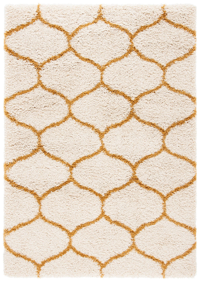 Safavieh Hudson Shag Sgh280F Ivory/Gold Rugs - Safavieh - sgh280f - 4