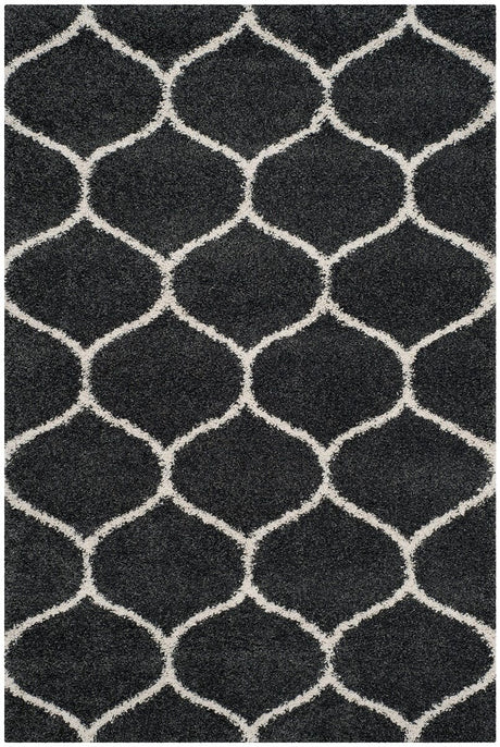 Safavieh Hudson Shag Sgh280G Dark Grey/Ivory Rug - Safavieh - sgh280g - 2