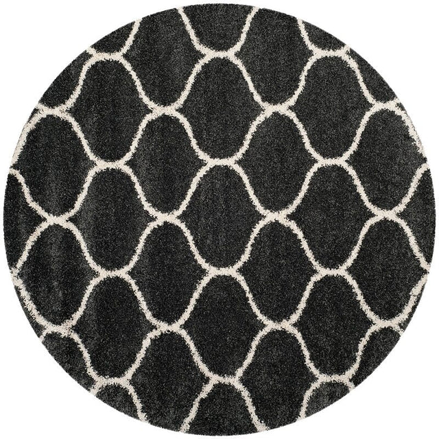 Safavieh Hudson Shag Sgh280G Dark Grey/Ivory Rug - Safavieh - sgh280g - 26