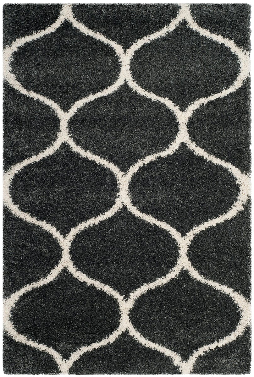 Safavieh Hudson Shag Sgh280G Dark Grey/Ivory Rug - Safavieh - sgh280g - 26