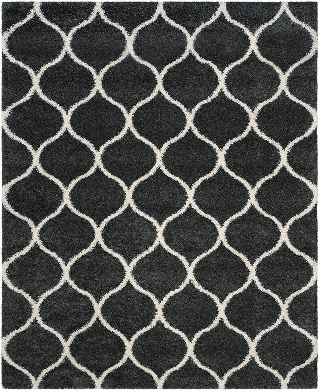 Safavieh Hudson Shag Sgh280G Dark Grey/Ivory Rug - Safavieh - sgh280g - 26