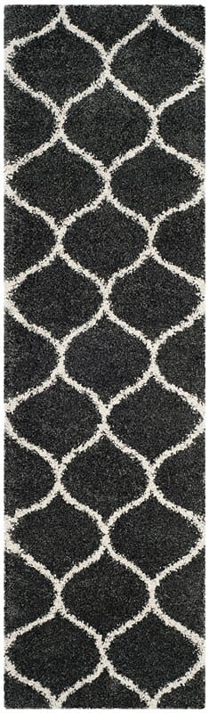 Safavieh Hudson Shag Sgh280G Dark Grey/Ivory Rug - Safavieh - sgh280g - 26