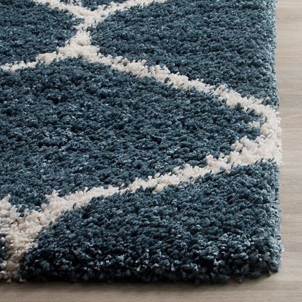 Safavieh Hudson Shag Sgh280L Slate Blue/Ivory Rug - Safavieh - sgh280l - 2