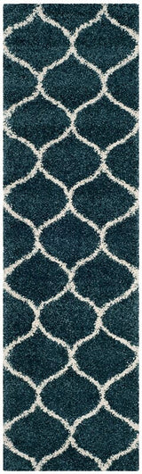 Safavieh Hudson Shag Sgh280L Slate Blue/Ivory Rug - Safavieh - sgh280l - 28