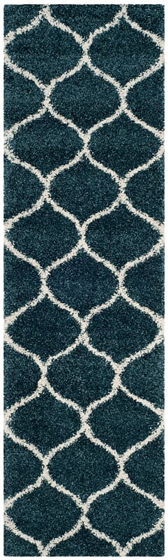 Safavieh Hudson Shag Sgh280L Slate Blue/Ivory Rug - Safavieh - sgh280l - 28