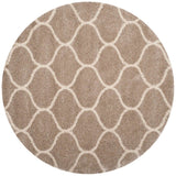 Safavieh Hudson Shag Sgh280S Beige/Ivory Rug - Safavieh - sgh280s - 3r