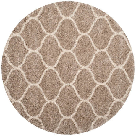 Safavieh Hudson Shag Sgh280S Beige/Ivory Rug - Safavieh - sgh280s - 3r