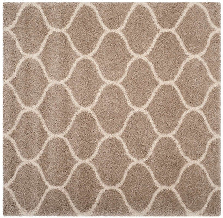 Safavieh Hudson Shag Sgh280S Beige/Ivory Rug - Safavieh - sgh280s - 3sq