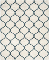 Safavieh Hudson Shag Sgh280T Ivory/Slate Blue Rug - Safavieh - sgh280t - 28